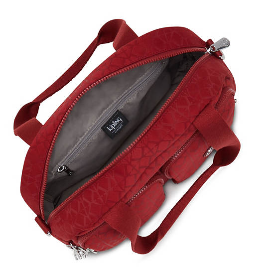 Kipling Cool Defea Iconic Shoulder Bags Signature Red | CA 1394IL